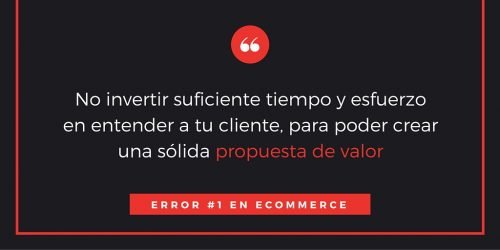 Error en ecommerce 1