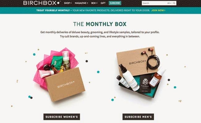 Birchbox - discovery ecommerce