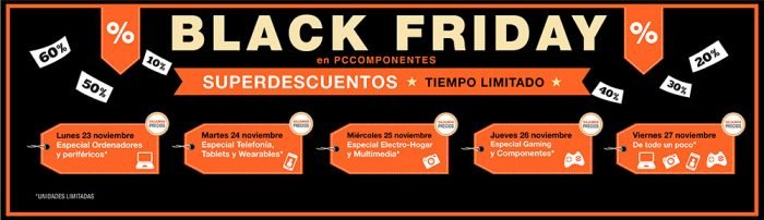 Black Friday en PC Compoentes