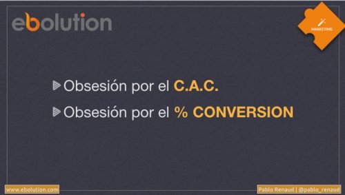 Coste de adquisicón de cliente y conversión ecommerce