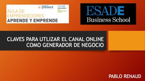 Formación en ESADE sobre ecommerce, negocio online.